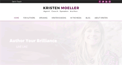 Desktop Screenshot of kristenmoeller.com